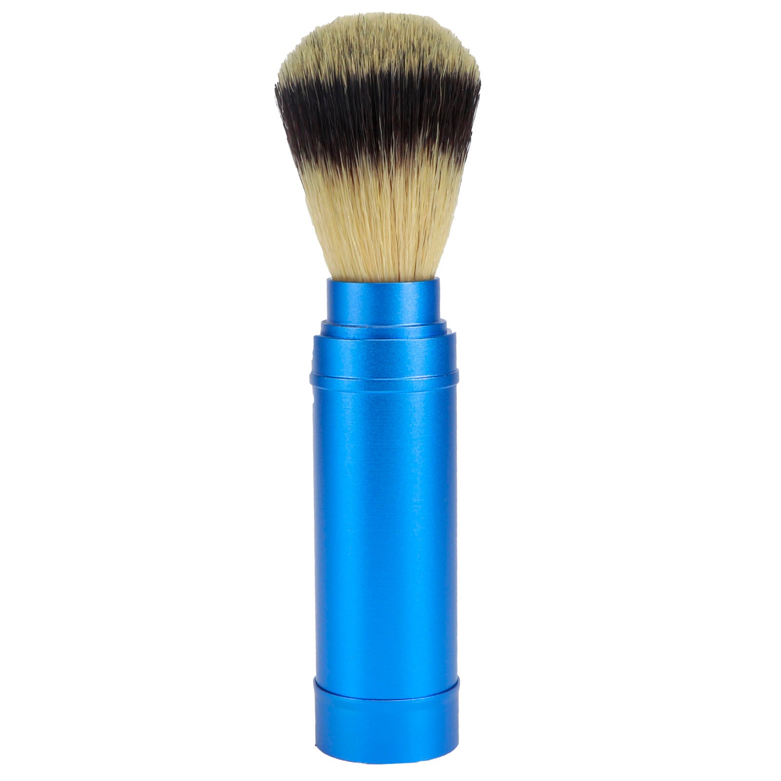 Men Portable Beard Brush Travel Facial Cleaning Foaming Shaving Brush Grooming Tool