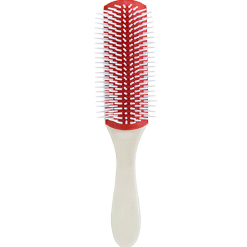 Nine-row styling comb