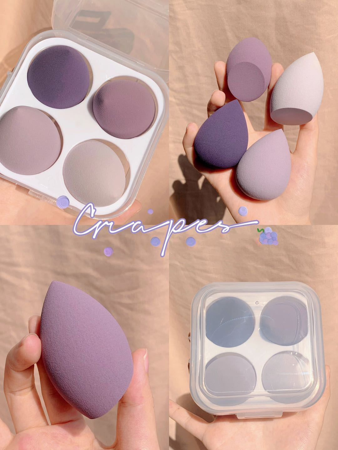 Makeup egg box