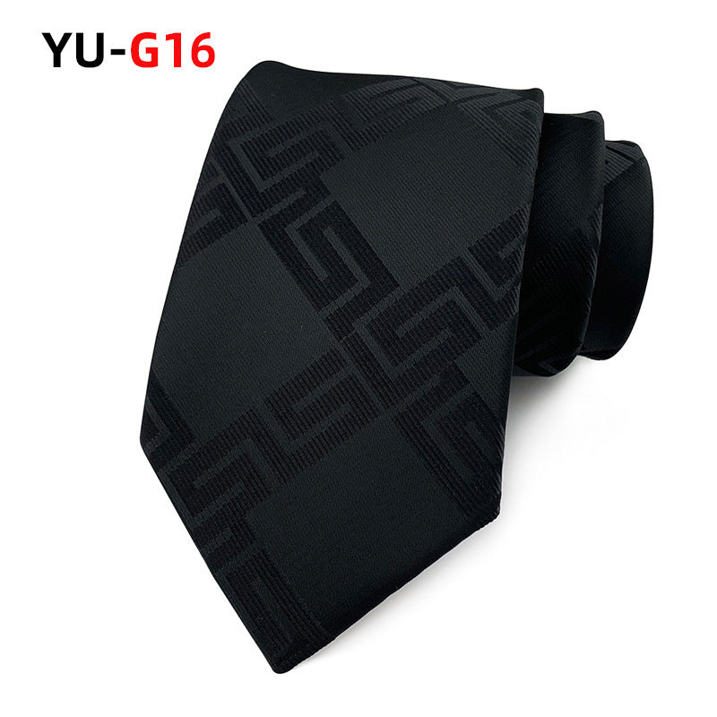 Polyester Material Paisley Pattern Men's Suit Tie