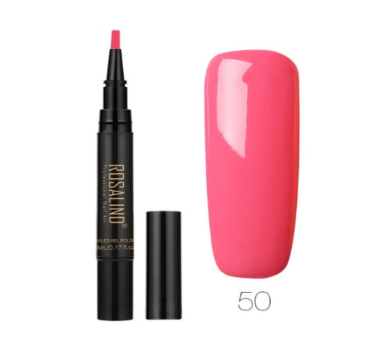 5ml Solid Color Nail Art Pen Nail Glue for Nail Art