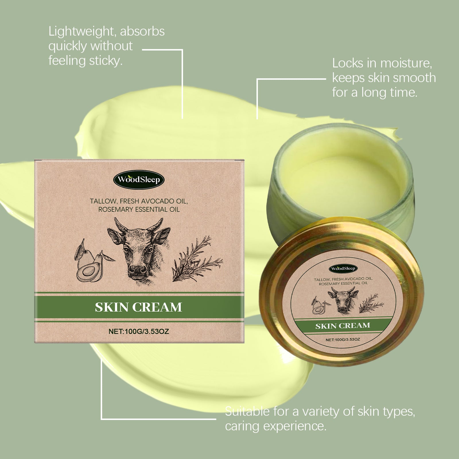 Cow Fat Skincare Cream