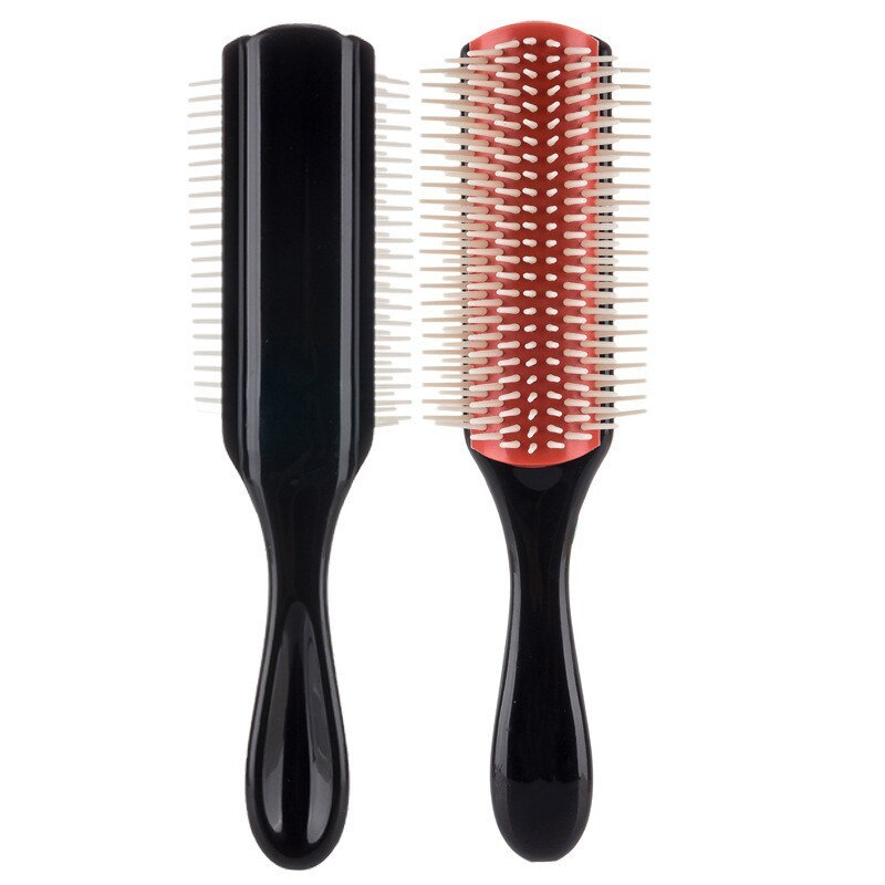 Nine-row styling comb