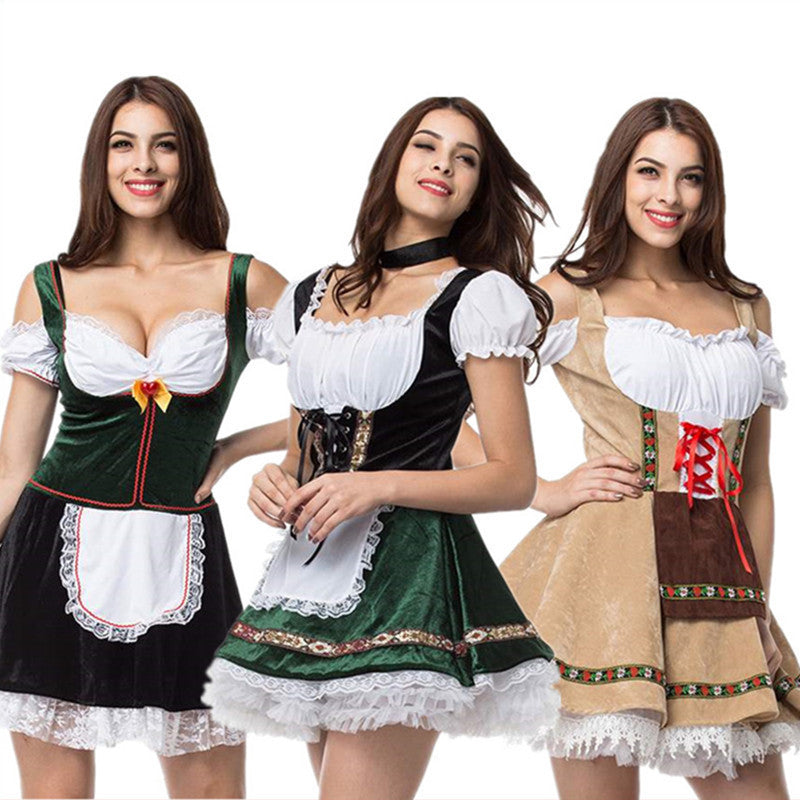 Halloween Beer Girl Dress Plus Size