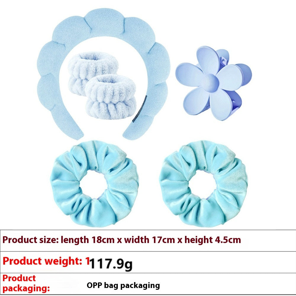 Amazon Cross-border Hot Hair Accessories Suit High Skull Top Cloud Sponge Headband Best Seller